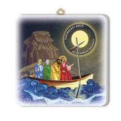 Quadretto in legno Giubileo con scatola regalo