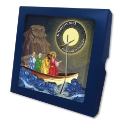 Quadretto in legno Giubileo con scatola regalo