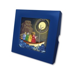 Piastrella 10x10 cm con immagine del Giubileo in scatola regalo
