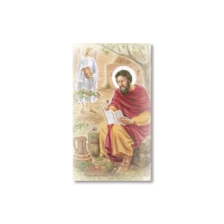 Santino San Matteo Evangelista con preghiera