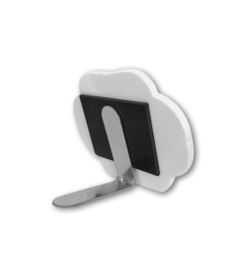 Soprammobile magnetico sagomato in resina porcellanata con simbologia eucaristica della Cresima