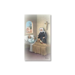 Santino Sant'Emilia de Vialar con preghiera