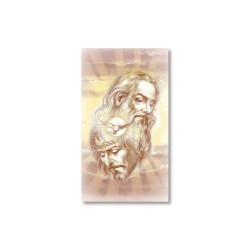 Santino Trinità con preghiera