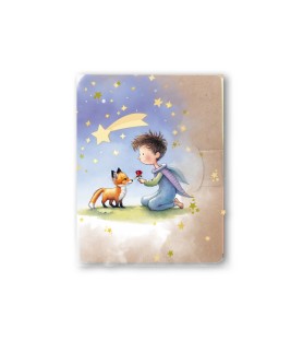 Notepad con segnapagine adesivi raffigurante il Piccolo Principe