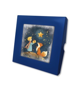 Piastrella con Piccolo Principe 10 x 10 cm in scatola regalo