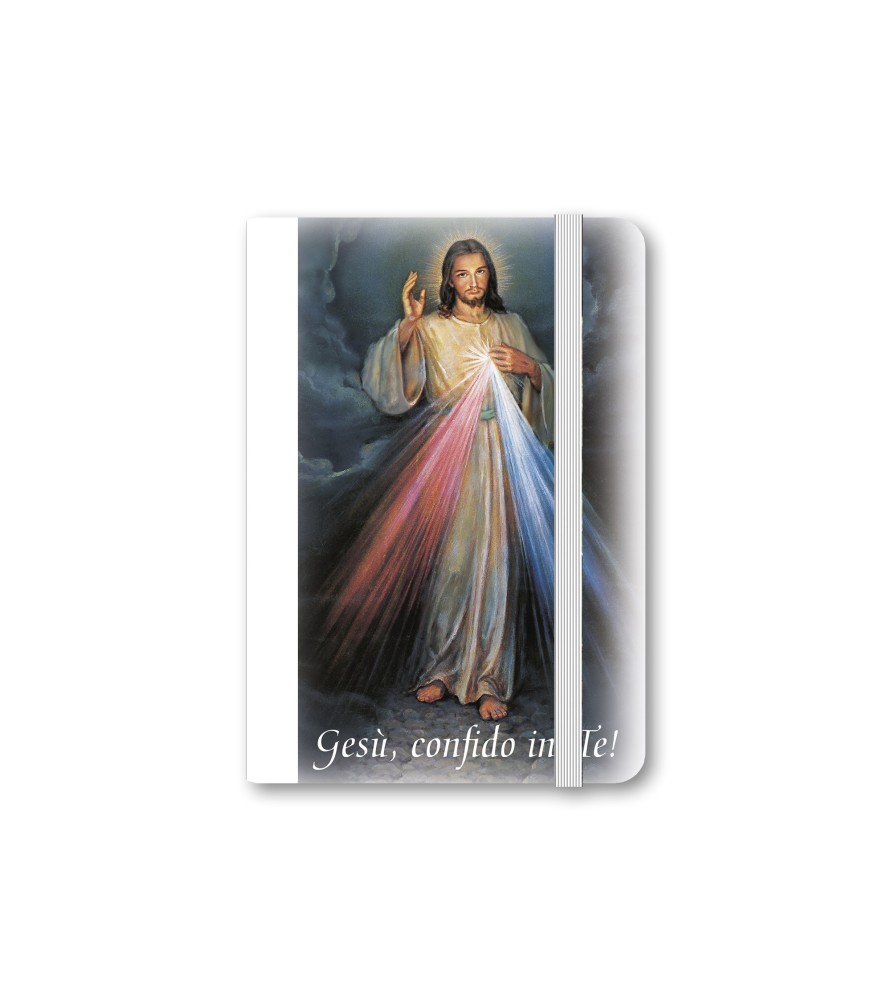Taccuino tascabile con immagine di Gesù Misericordioso Taccuino tascabile con immagine di Gesù Misericordioso