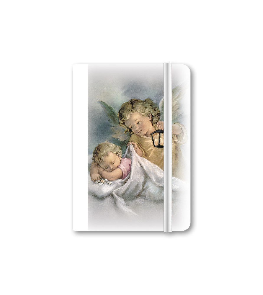 Taccuino tascabile con immagine dell'Angelo Custode Taccuino tascabile con immagine dell'Angelo Custode