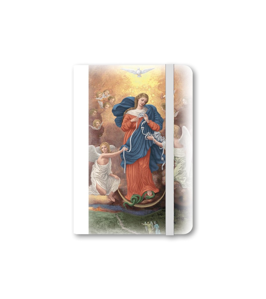 Taccuino tascabile con immagine della Madonna dei Nodi Taccuino tascabile con immagine della Madonna dei Nodi