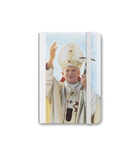 Taccuino tascabile con immagine di Giovanni Paolo II