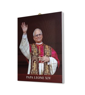 Tela pittorica intelaiata con Papa Leone XIV