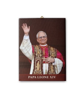 Tela pittorica intelaiata con Papa Leone XIV