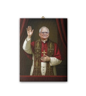 Tela pittorica intelaiata con Papa Leone XIV