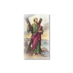 Santino Sant'Andrea Apostolo con preghiera