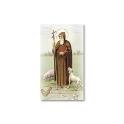 Santino Sant'Antonio Abate con preghiera