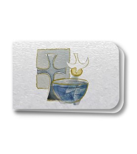 Bigliettino per bomboniera di Battesimo