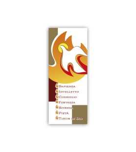 Segnalibro per la celebrazione del Sacramento della Cresima