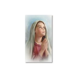 Santino Madonnina che prega con preghiera