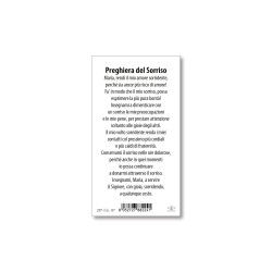 Santino Madonnina che prega con preghiera