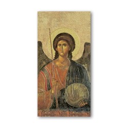 Segnalibro con oro a caldo dell'icona di San Michele Arcangelo